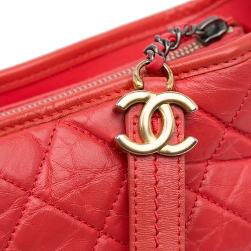 Chanel Small Lambskin Gabrielle Crossbody Bag