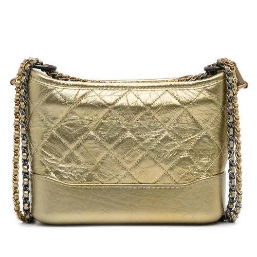 Chanel Small Metallic Gabrielle Crossbody Bag