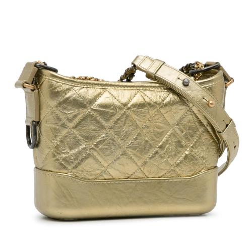 Chanel Small Metallic Gabrielle Crossbody Bag