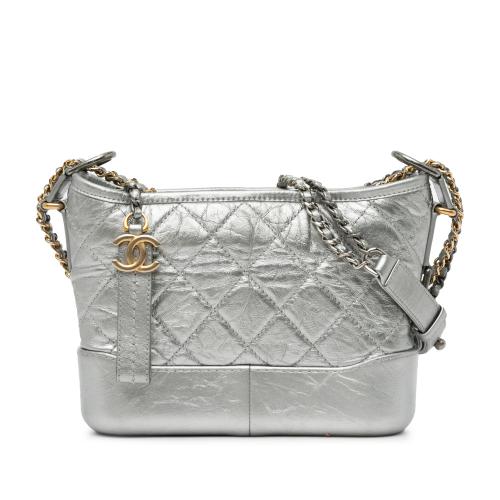 Chanel Small Metallic Gabrielle Crossbody Bag