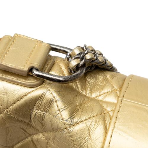 Chanel Small Metallic Lambskin Gabrielle Crossbody