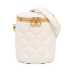 Chanel Small Quilted Lambskin Crown Box Bag