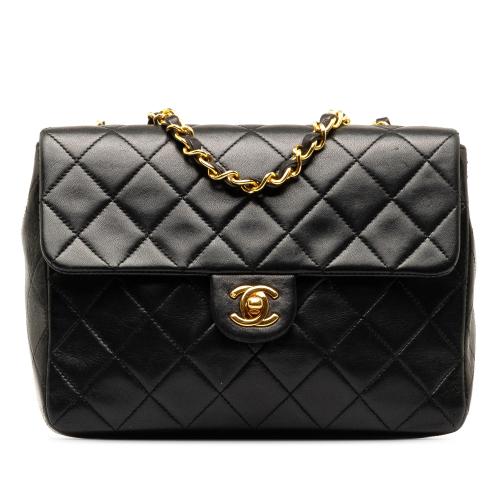 Chanel Square Classic Quilted Lambskin Flap