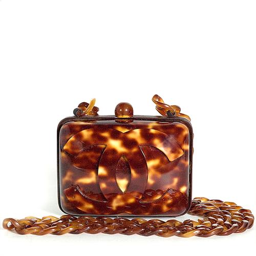 Chanel Tortoise Shell Handbag