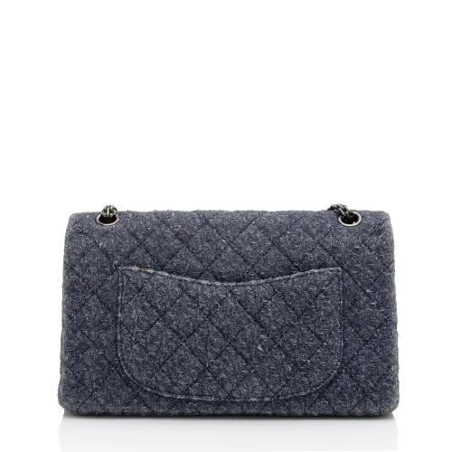 Chanel Tweed 2.55 Reissue 226 Double Flap Bag