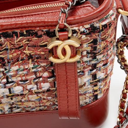 Chanel Tweed Calfskin Gabrielle Small Hobo