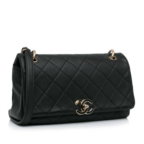 Chanel Twist Chain Enamel CC Flap Bag