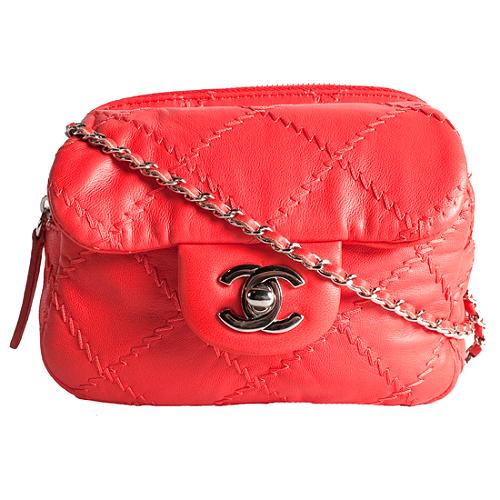 Chanel Ultimate Stitch Mini Flap Shoulder Handbag