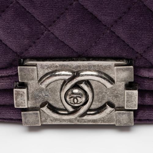 Chanel Velvet Small Boy Bag