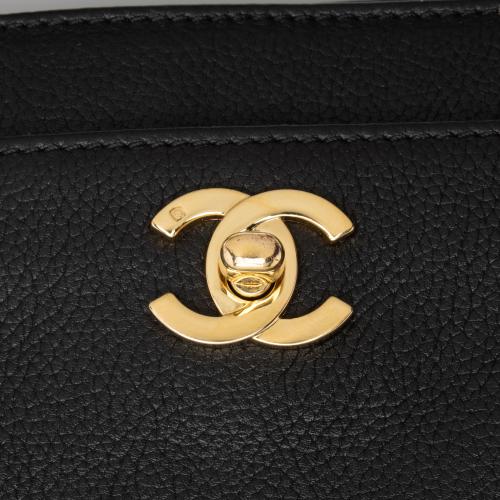 Chanel Vintage Caviar Leather Cerf Classic Executive Tote