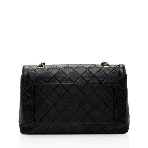 Chanel Vintage Lambskin Medium Single Flap Bag