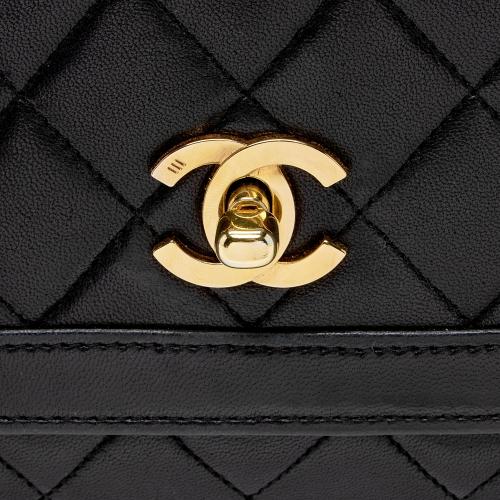 Chanel Vintage Lambskin Medium Single Flap Bag