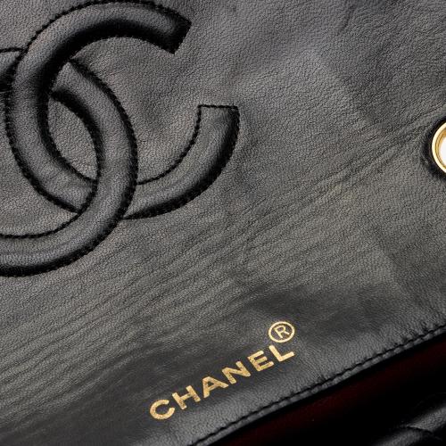 Chanel Vintage Lambskin Medium Single Flap Bag