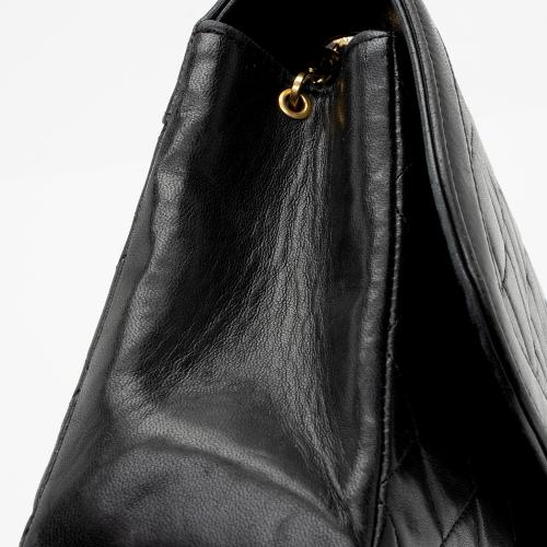 Chanel Vintage Lambskin Medium Single Flap Bag