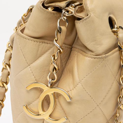 Chanel Vintage Quilted Lambskin Shoulder Bag - FINAL SALE