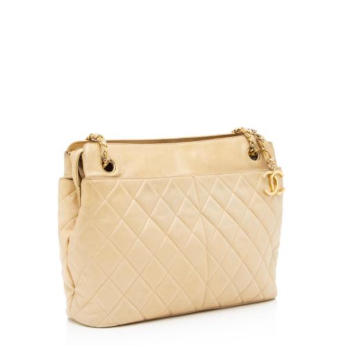 Chanel Vintage Quilted Lambskin Shoulder Bag - FINAL SALE