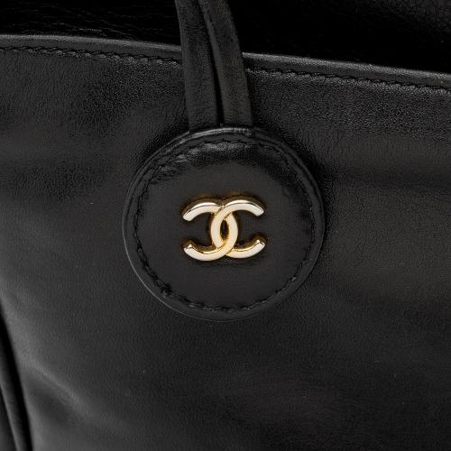 Chanel Vintage Quilted Lambskin Tote