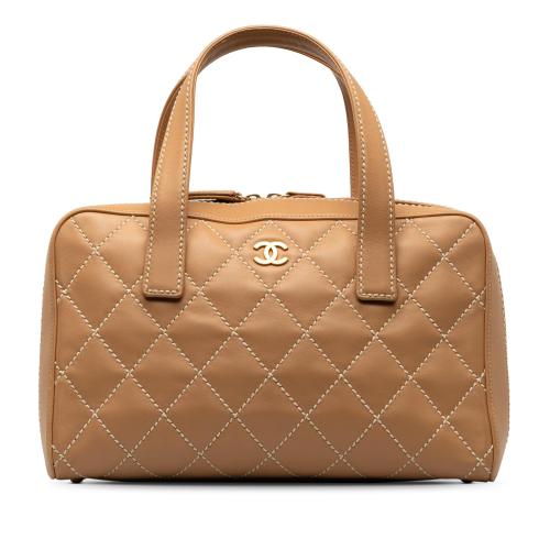 Chanel Wild Stitch Lambskin Handbag