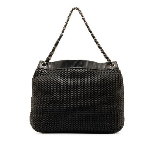 Chanel Woven Caviar Leather Tote