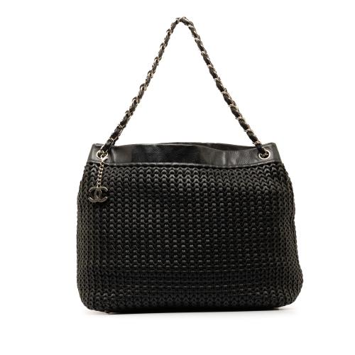 Chanel Woven Caviar Leather Tote