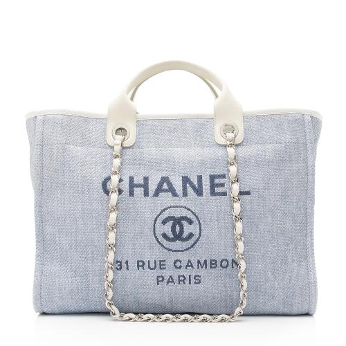 Chanel fashion woven tote