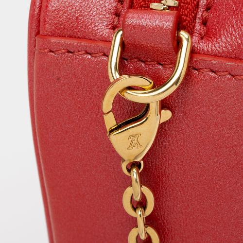 Louis Vuitton Monogram Lambskin Sac Coueur Heart on Chain