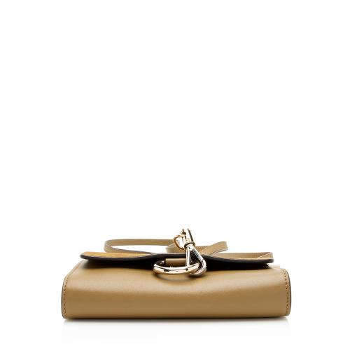 Chloe Calfskin Suede Faye Mini Shoulder Bag