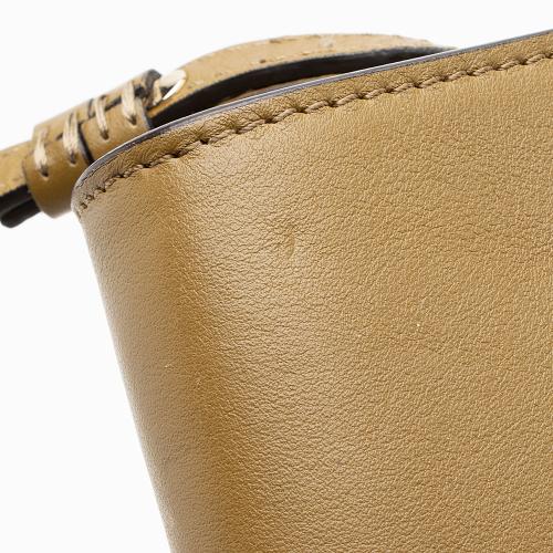 Chloe Calfskin Suede Faye Mini Shoulder Bag