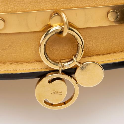 Chloe Calfskin Nile Minaudiere Small Bracelet Bag