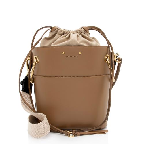 Chloe Calfskin Roy Small Bucket Bag