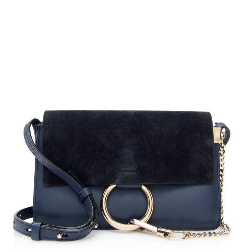 Chloe Calfskin Suede Faye Small Shoulder Bag - FINAL SALE