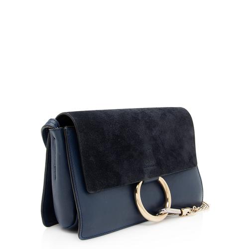 Chloe Calfskin Suede Faye Small Shoulder Bag - FINAL SALE