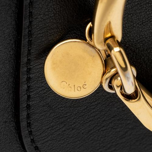 Chloe Calfskin Suede Nile Small Bracelet Bag