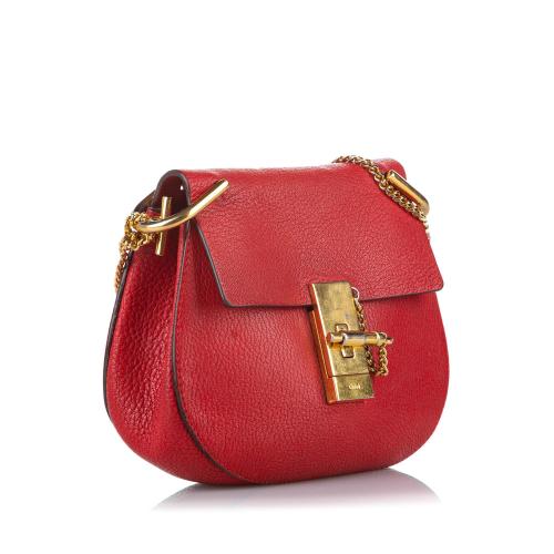 Chloe Drew Leather Crossbody Bag