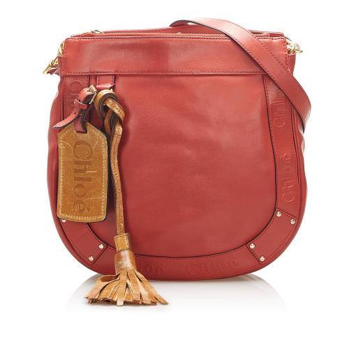 Chloe Leather Eden Crossbody Bag