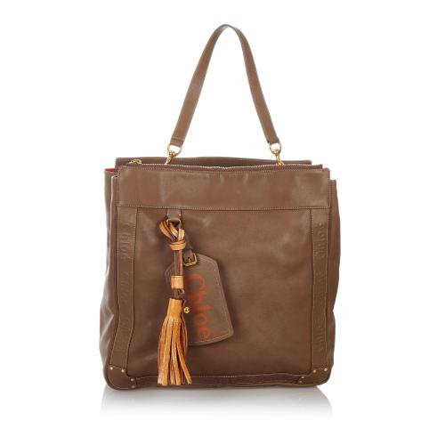 Chloe Eden Leather Tote Bag | Chloe Handbags | Bag Borrow or Steal