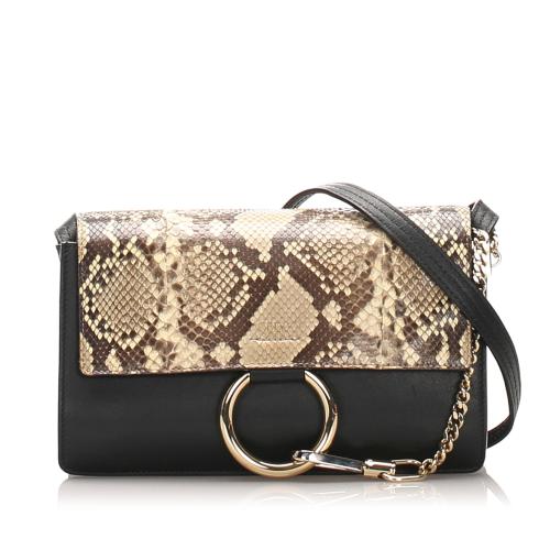 Chloe Faye Leather Crossbody Bag