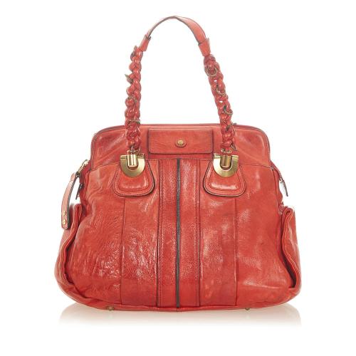 Chloe Heloise Leather Shoulder Bag