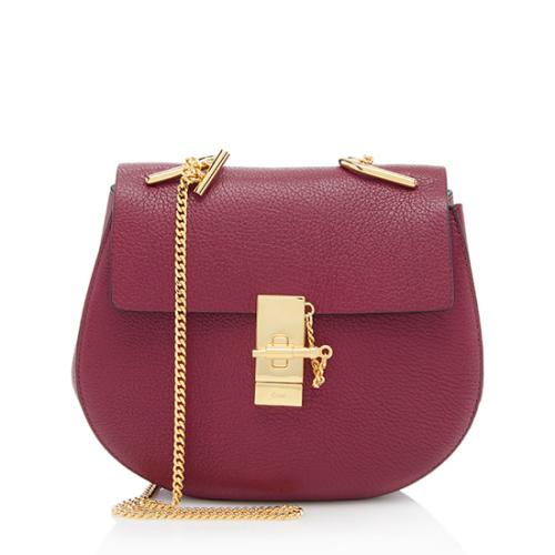 Chloe Lambskin Drew Small Shoulder Bag