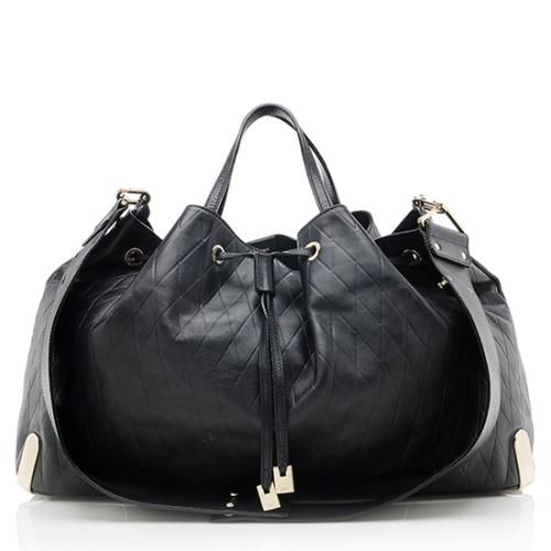 Chloe Leather Large Charlie Bucket Shoulder Bag - FINAL SALE