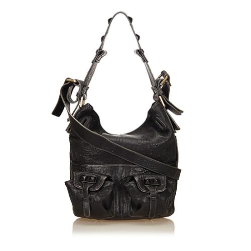 Chloe Leather Elvire Shoulder Bag