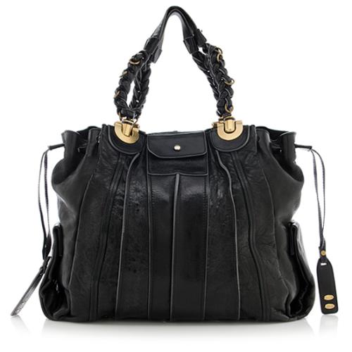 Chloe Leather Heloise Large Tote