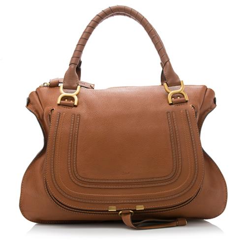 Chloe Leather Marcie Large Satchel