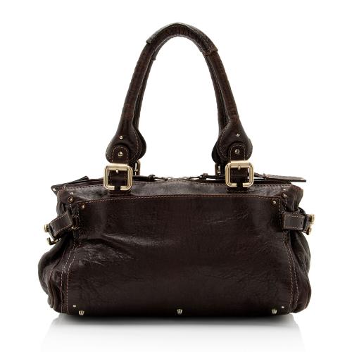 Chloe Leather Paddington Capsule Shoulder Bag