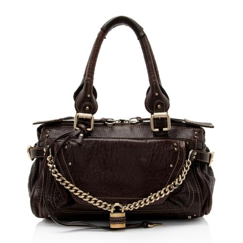 Chloe Leather Paddington Capsule Shoulder Bag