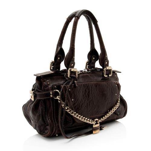 Chloe Leather Paddington Capsule Shoulder Bag