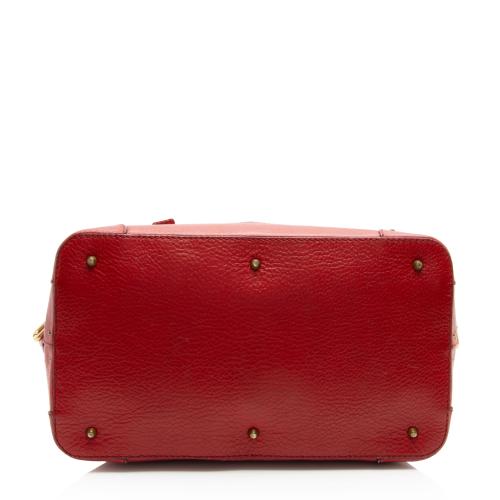 Chloe Leather Paddington Dome Satchel