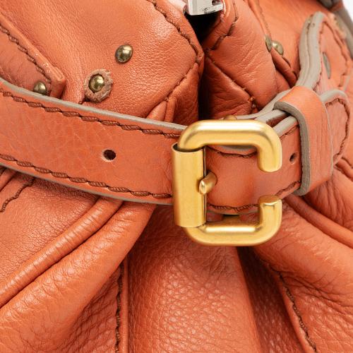 Chloe Leather Paddington Medium Satchel