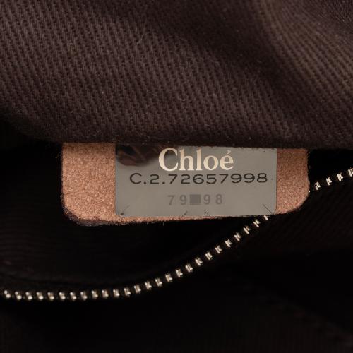 Chloe Leather Paddington Medium Satchel