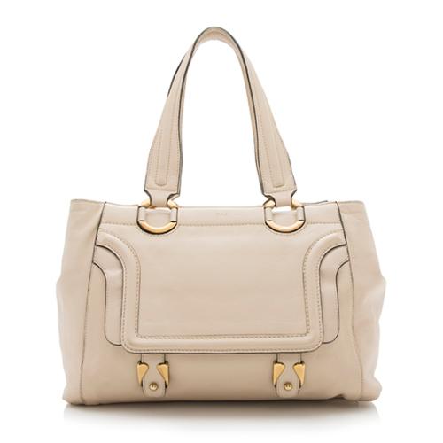 Chloe Leather Patty Satchel